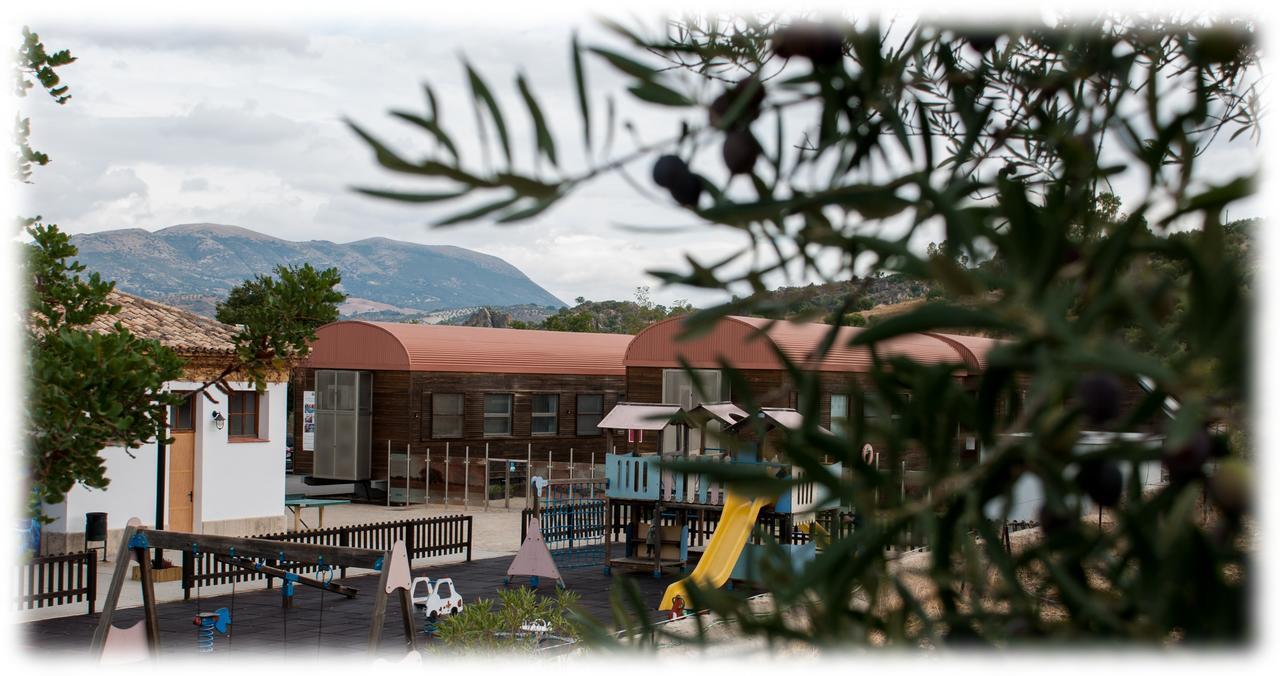 Hostal- Restaurante Estacion Via Verde Ольвера Экстерьер фото